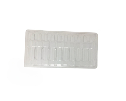 Ενέσιμη σκόνη από στόμα υγρό διαφανές πλαστικό φουσκάλια δίσκος Ampoule μπουκάλι βελόνα νερού 1ML 10pcs