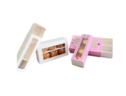 Ροζ Κουνέλι Σκουπίδι Μικρό Κέικ Χαρτο συσκευασία Κουτί Κουκί Κουτί Μακαρόνια συσκευασία