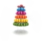 Πύργος 6 του Άιφελ πλαστική στάση Macaron σειρών συσκευασία Macaron πολυτέλειας 10 ίντσας