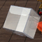 Καθαρίστε το τετραγωνικό πλαστικό κιβώτιο 1mm που συσκευάζει περασμένο κλωστή το PETG μεμονωμένο κιβώτιο Macaron
