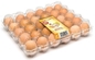 Φιλικά 30 επίπεδα 32.5cm αυγών αρίθμησης Eco πλαστικός δίσκος φουσκαλών στην ταινία της PET