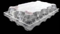 Κατάλληλο 8pcs 0.7mm πλαστικός δίσκος επωαστήρων αυγών μεταφορών χαρτοκιβωτίων αυγών PVC