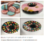 33 κύτταρα γύρω από το κιβώτιο δώρων Macaron μορφής ανακυκλώσιμο για τα τρόφιμα