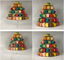 Stackable πλαστικό συσκευάζοντας χριστουγεννιάτικο δέντρο 6 Macaron στάση Macaron σειρών