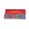 Luxury 12 τμχ Macaron Συσκευασία Κόκκινο χάρτινο κουτί Kraft με πλαστικό εσωτερικό