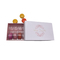 Κουτί συσκευασίας Sweet Pink Macaron Υψηλής ποιότητας 12 τμχ με πλαστικό εσωτερικό δίσκο