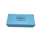 Μπλε 6pcs εγγράφου έγγραφο της Kraft κιβωτίων Macaron συσκευάζοντας με τον πλαστικό εσωτερικό δίσκο