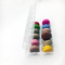 6 πακέτων συνήθειας Macaron σαφής δίσκων ανακυκλώσιμος δίσκος σοκολάτας κιβωτίων πλαστικός