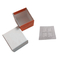 8 τμχ Sweet Paper Box Σοκολατένιο κουτί συσκευασίας δώρου με πλαστικό διαφανές εσωτερικό