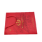 Δώρων κιβωτίων κόκκινο πολυτέλειας άκαμπτο εγγράφου λογότυπο συνήθειας τσαντών συσκευάζοντας για τη σοκολάτα τσαγιού