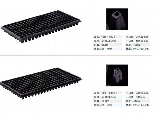 Πλαστικό σπορείο 200 κελιών - πάχους 2mm και ανθεκτικό στη γήρανση για ανθεκτική ανάπτυξη φυτών