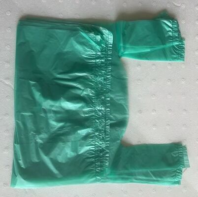 Προσαρμοσμένη HDPE φορητή πλαστική σακούλα με υψηλή αντοχή σε αντίκτυπο και ανακυκλώσιμο υλικό