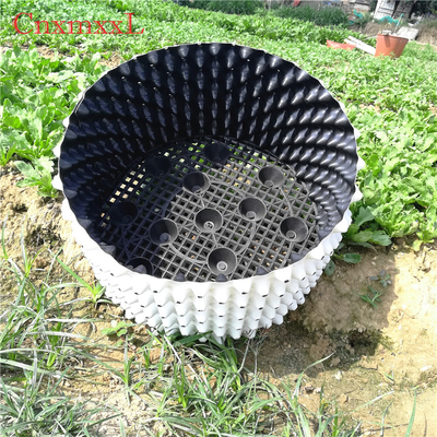 HDPE αύξησης άσπροι 0.9mm ρίζας πλαστικοί κάδοι περικοπής αέρα θερμοκηπίων δοχείων αέρα