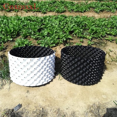 HDPE αύξησης άσπροι 0.9mm ρίζας πλαστικοί κάδοι περικοπής αέρα θερμοκηπίων δοχείων αέρα