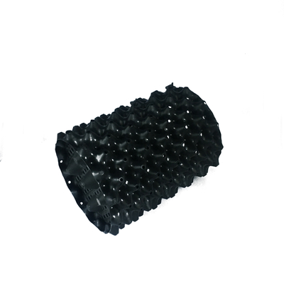 20cm Dia 0.7mm μην ντυμένη δοχείων αέρα PVC πλαστικά διασπάσιμα δοχεία πολυμερούς μαύρα αέρα