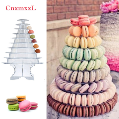 Super WOW 10 Tier Macaron Blister Tower Stand Συσκευή UV επίστρωση