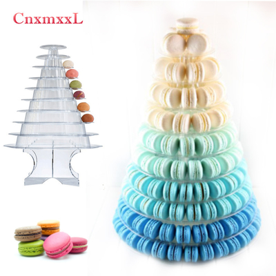 Super WOW 10 Tier Macaron Blister Tower Stand Συσκευή UV επίστρωση