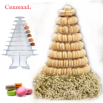 Super WOW 10 Tier Macaron Blister Tower Stand Συσκευή UV επίστρωση