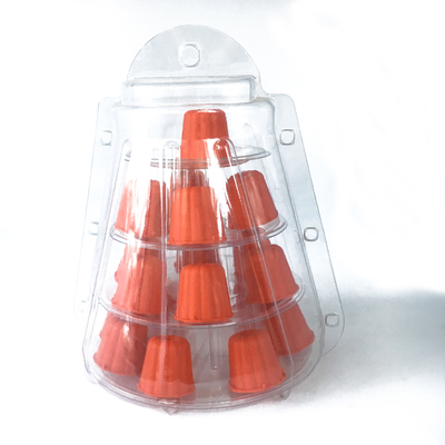 Καθαρή 4 βαθμίδα Canele Display Stand για το ζαχαροπλαστείο