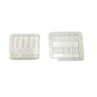 Διαφανές δοχείο PS για τα Ampoules 1ml X 5 Ampoules πλαστική συσκευασία με φουσκάλες