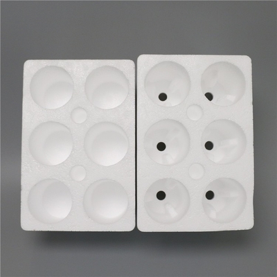 Προσαρμοσμένη σχήμα λευκό EPS Foam συσκευασία Shock-proof Poly Dragon Foam Molding πλαστικό επένδυση αφρό κουτί