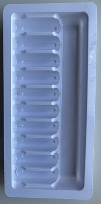 PET 1ml 2ml 5ml 10ml 10 Ampoule Tray Vacuum Forming Tray Προσαρμογή