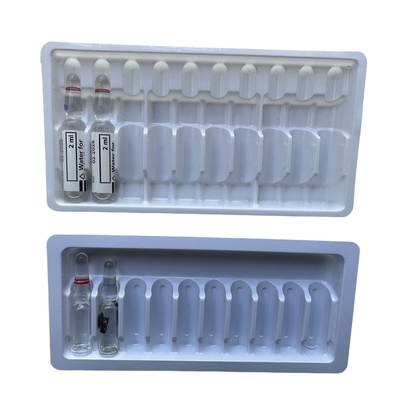 1ml 2ml 3mL ενέσιμα φιαλίδια αυτοκόλλητη ετικέτα PET φιαλίδια δίσκο προσαρμογή
