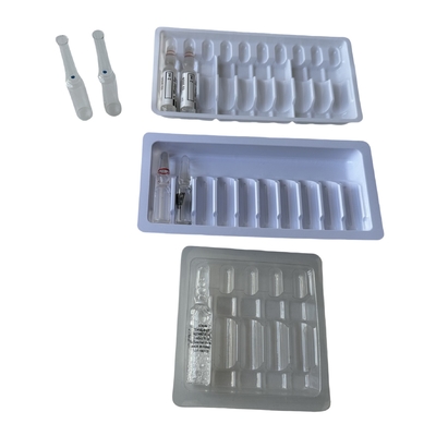 1ml 2ml 3mL ενέσιμα φιαλίδια αυτοκόλλητη ετικέτα PET φιαλίδια δίσκο προσαρμογή