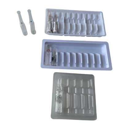 Συσκευή συσκευασίας ενέσιμου νερού 1ml 2ml 3ml γυάλινο μπουκάλι μπουκάλι μπουκάλι μπουκαλάκι Ετικέτα προσαρμογή
