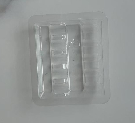 Διαφανές πλαστικό φιαλίδιο φιαλίδιο 1 ml, 2 ml, 3 ml, 5 ml, 10 ml πλαστικό φιαλίδιο δίσκο κύστης μπορεί να προσαρμοστεί