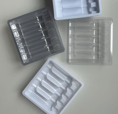 Πλαστικό PVC PET Διαφανές Κουτί με φουσκάλες Μία φορά χρησιμοποιούμενο δοχείο υγρού από το στόμα