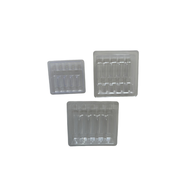 Συσκευή με φυσαλίδες για ενέσιμα ύδατα 1ml 2ml 5ml 10ml Φυσαλίδες PET Προσαρμογή
