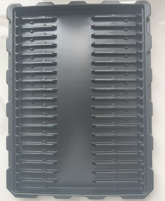Αντιστατικό Black PS Blister Tray Για ηλεκτρονικά εξαρτήματα Hardware Accessories Μαύρο πλαστικό εσωτερικό δίσκο