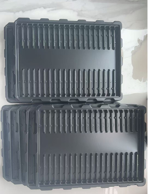 Προσαρμοσμένα PS Blister Packaging Αντιστατικά δίσκια, Πυροδοτικά πλαστικά PCBA Αντιστατικά στοιβαγμένα δίσκια και δίσκους μετατροπής