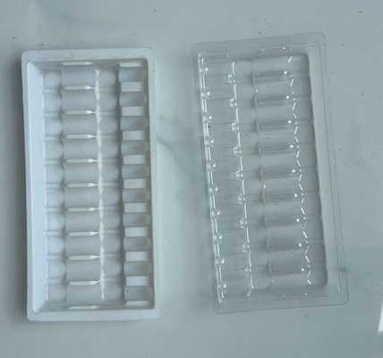 Τα δίσκια ένεσης νερού 10 ml με 10 σωλήνες και τα κουτιά ένεσης νερού μπορούν να μετατραπούν σε πλαστικά κουτιά συσκευασίας δίσκων για στοματικό υγρό κατά περίπτωση