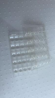 25 Πλαστικά Δίσκοι Macaron με PET ποιότητας τροφίμων πάχους 0,55mm και Επαναχρησιμοποιήσιμο Σχεδιασμό για Συσκευασία Macaron