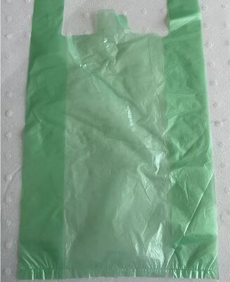 HDPE πλαστική σακούλα με υψηλή αντοχή στην πρόσκρουση ανακυκλώσιμη και προσαρμοσμένο λογότυπο για ψώνια σε σούπερ μάρκετ