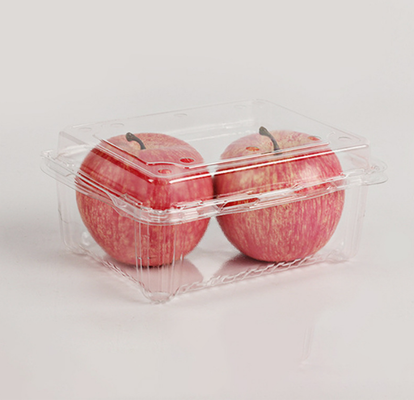 High-hardness disposable transparent fruit box for fruit and fresh produce store packaging and cutting of fruits