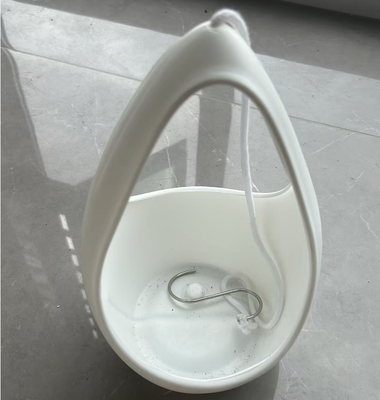 HDPE Multi-leaf White Porcelain Flower Pot for Indoor and Outdoor Potted Plants