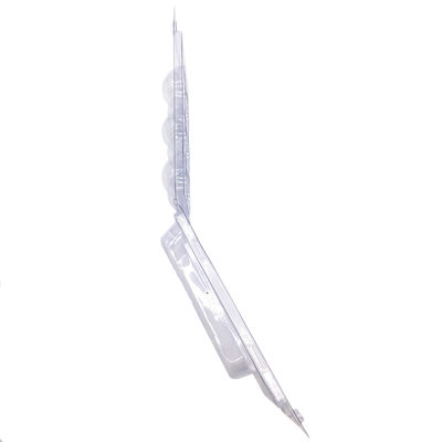 6pcs γκολφ σφαιρών διαφανής πλαστικός δίσκος φουσκαλών PVC παιχνιδιών φουσκαλών συσκευάζοντας